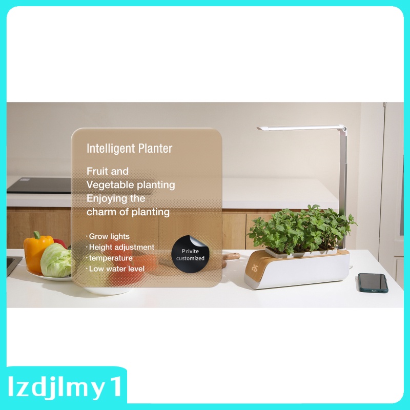 [giá giới hạn] Automatic Hydroponics Growing System Indoor Smart Planter LED Grow Lights