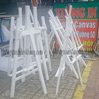 Giá vẽ tranh [5 SIZE ] Gỗ Thông Tự Nhiên , Các Loại Cỡ , ( Kích Thước 36*65 , 55*130 và 65*150 ,21x30,25x30 )