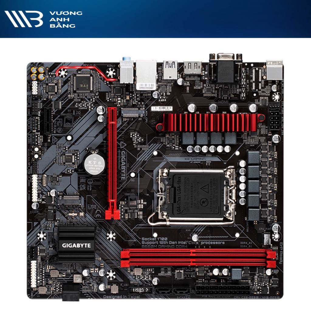 Bo Mạch Chủ Mainboard GIGABYTE B660M GAMING DDR4 - Hàng Chính hãng