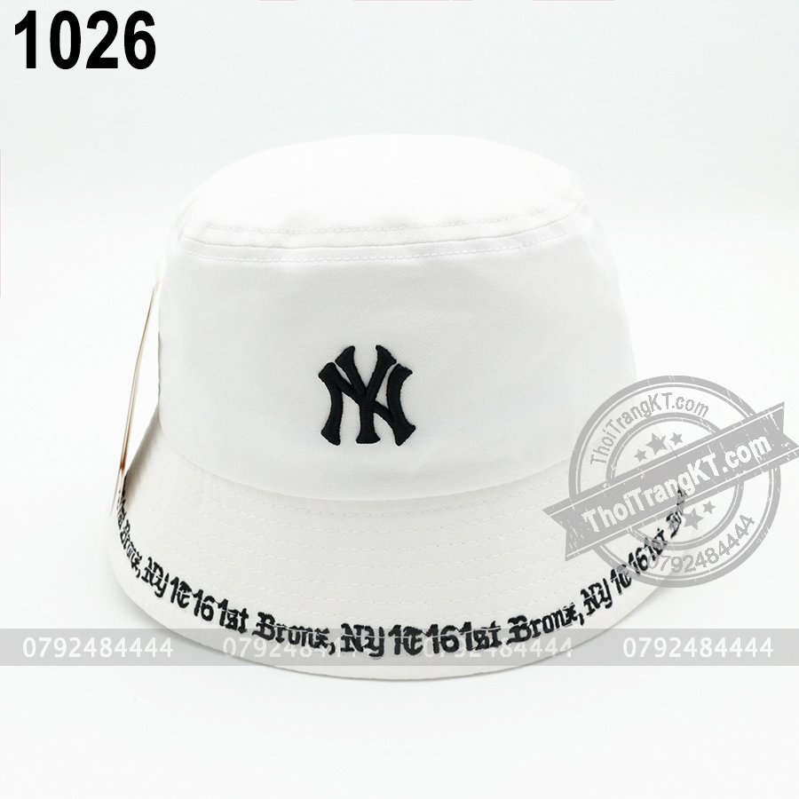 Nón bucket NY Vành Chữ