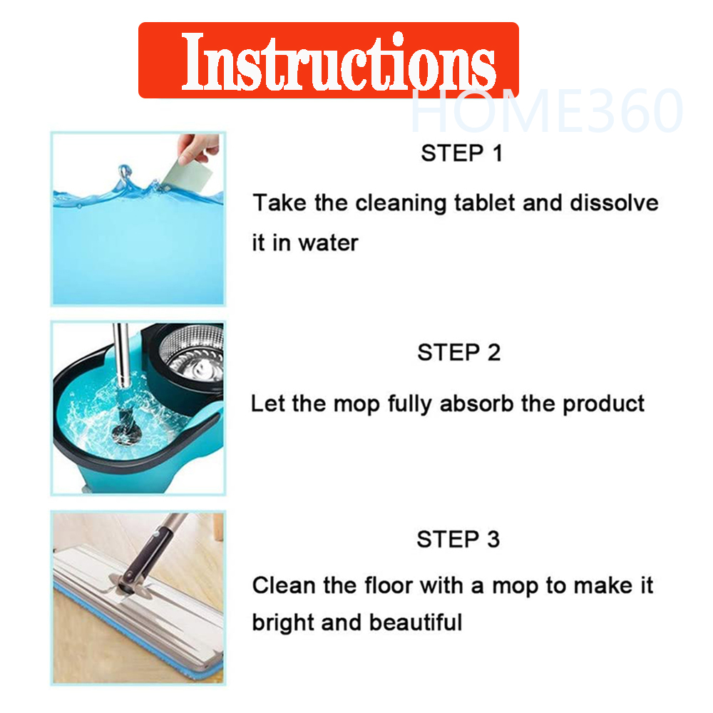 Gói 30 tờ giấy lau sàn gạch lát sàn gỗ hoà tan đa năng