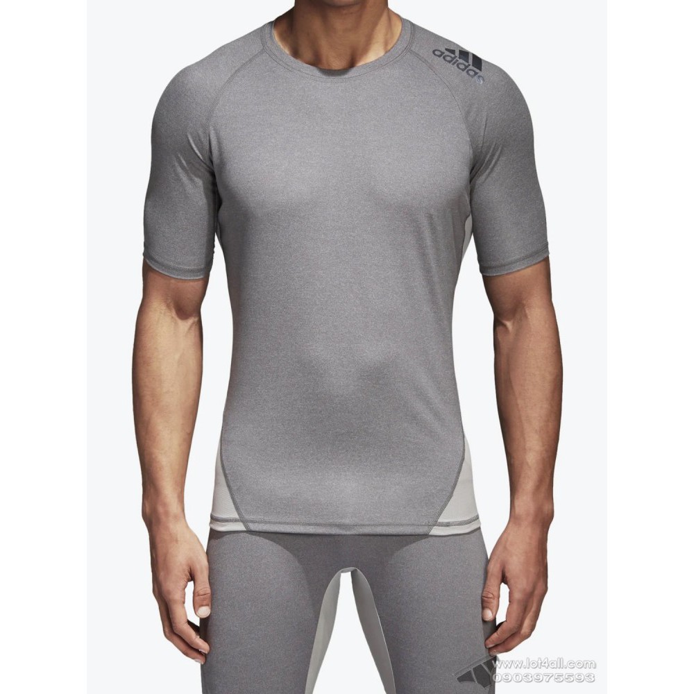 [CHÍNH HÃNG] Áo thể thao nam Adidas Training Alphaskin Sport Tee Grey