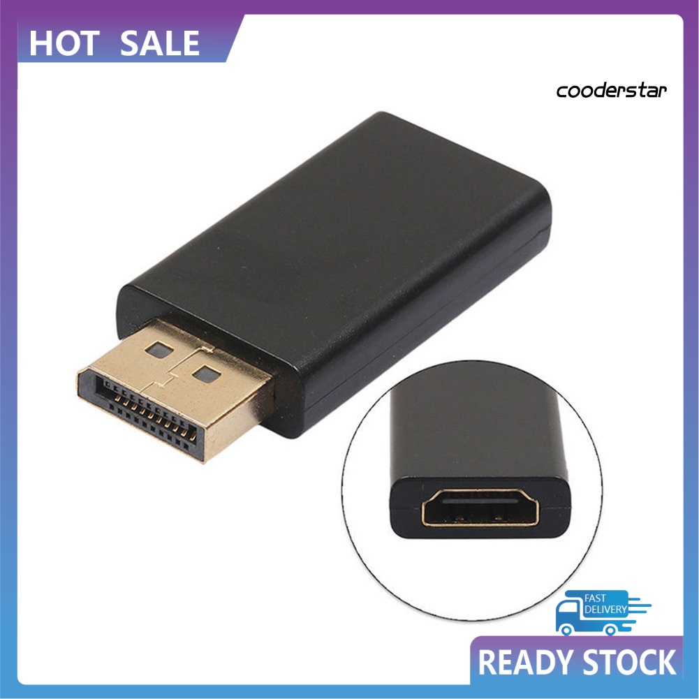 Bộ chuyển đổi âm thanh DP sang HDMI mạ vàng