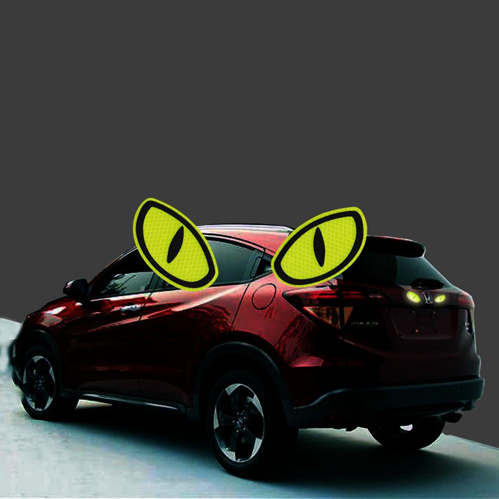 Miếng Dán Phản Quang Cảnh Báo An Toàn Chống Thấm Nước Cho Gương Chiếu Hậu Xe Hơi