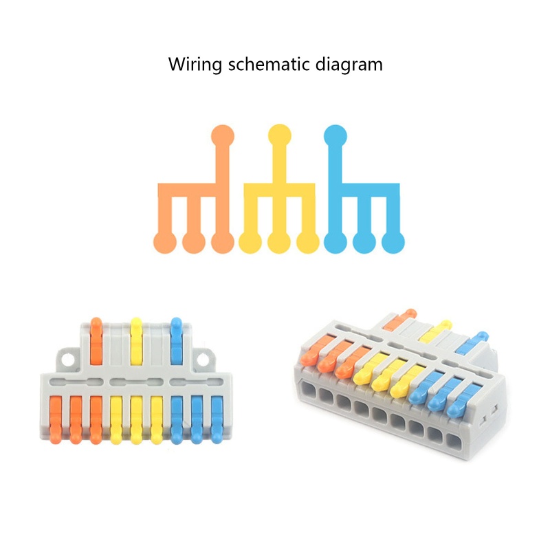 Đầu Nối Dây Điện Nhanh Mini SPL-63 / 93