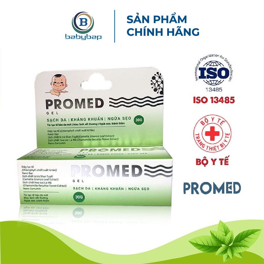 Gel Sát Khuẩn Promed Giúp Vết Thương Mau Lành, Tránh Thâm Da Và Ngừa Sẹo