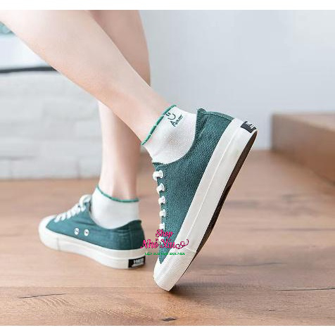 Set 10 đôi Tất Vớ Nữ Cổ Ngắn Hàn Quốc Cute Mặt Cười