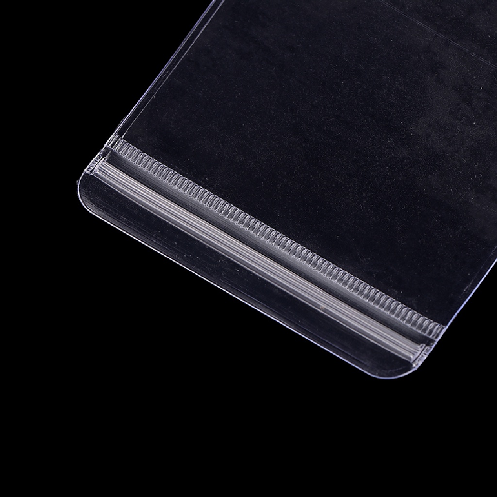 Bộ 11 Túi Đựng Đồng Hồ / Trang Sức Bằng Nhựa PVC Chống Bụi Có Khóa Kéo Tiện Lợi