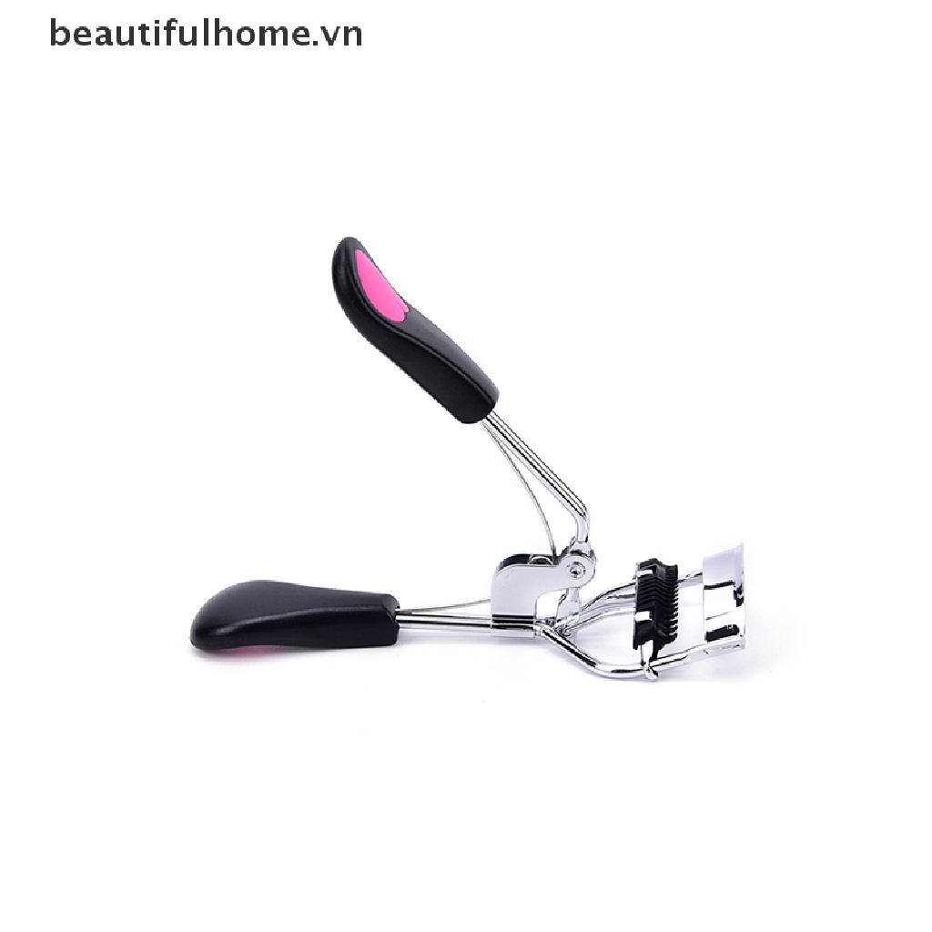 (Hàng Mới) Dụng Cụ Uốn Cong Lông Mi Cầm Tay Kèm Đầu Lược