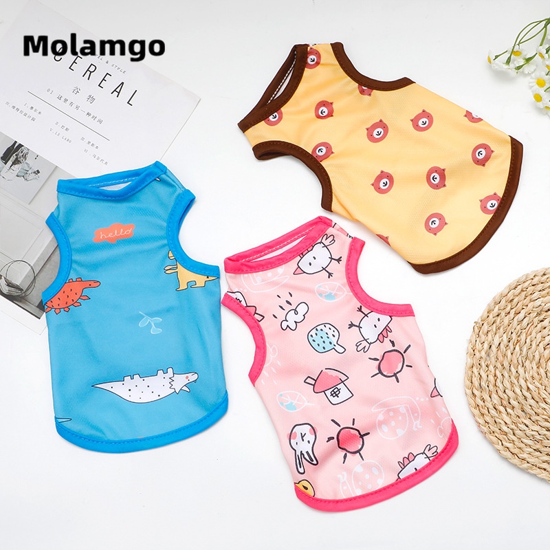 Thú cưng Mùa hè Quần áo Thường ngày Mẫu Gấu Vest