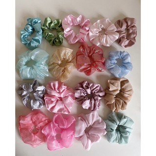 Scrunchie clearance đồng giá 10k dây cột tóc vải (nhận ship đơn trên 50k)