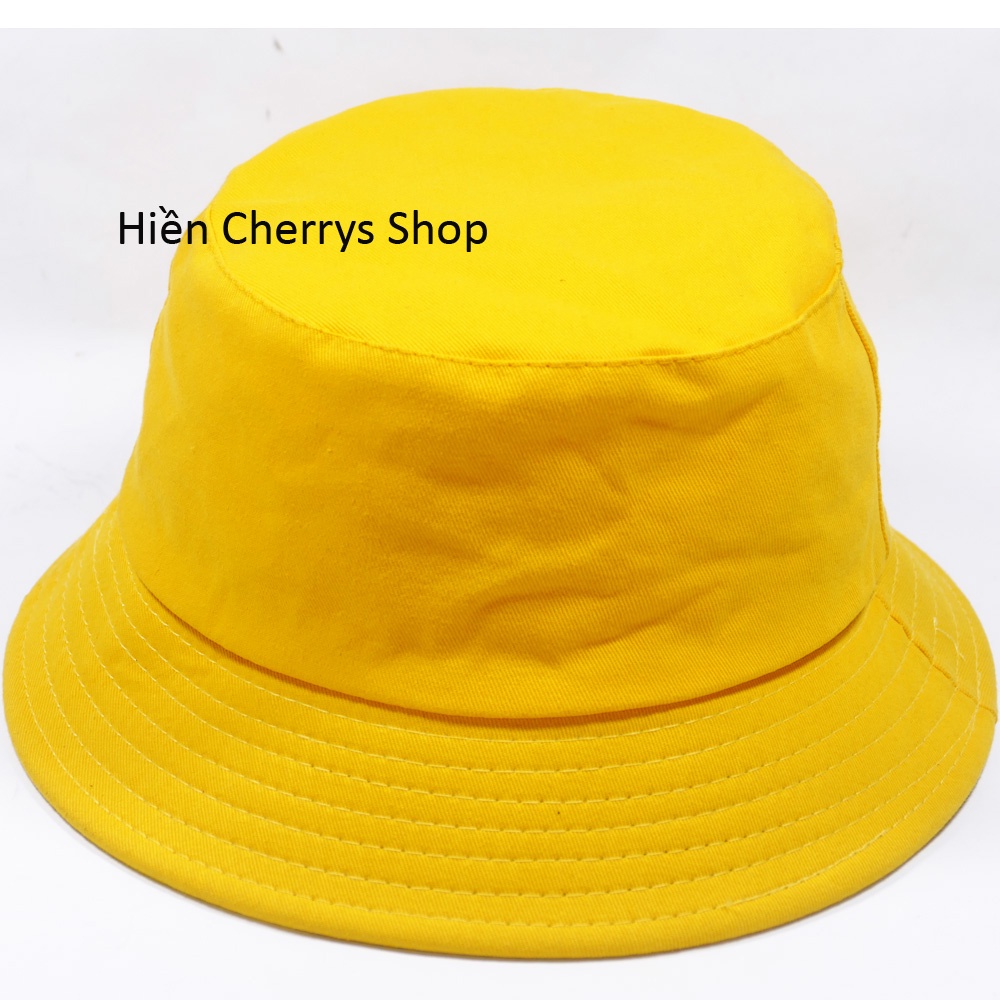 Nón BucKet, nón tai bèo NY 1 mặt chất liệu Kaki Form chuẩn đẹp thích hợp cho tuổi teen