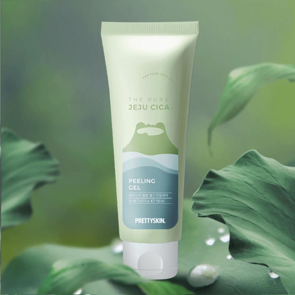 Sữa Rửa Mặt Chiết Xuất Rau Má Jeju Pretty Skin - PrettySkin The Pure Jeju Cica Cleansing Foam 150ml