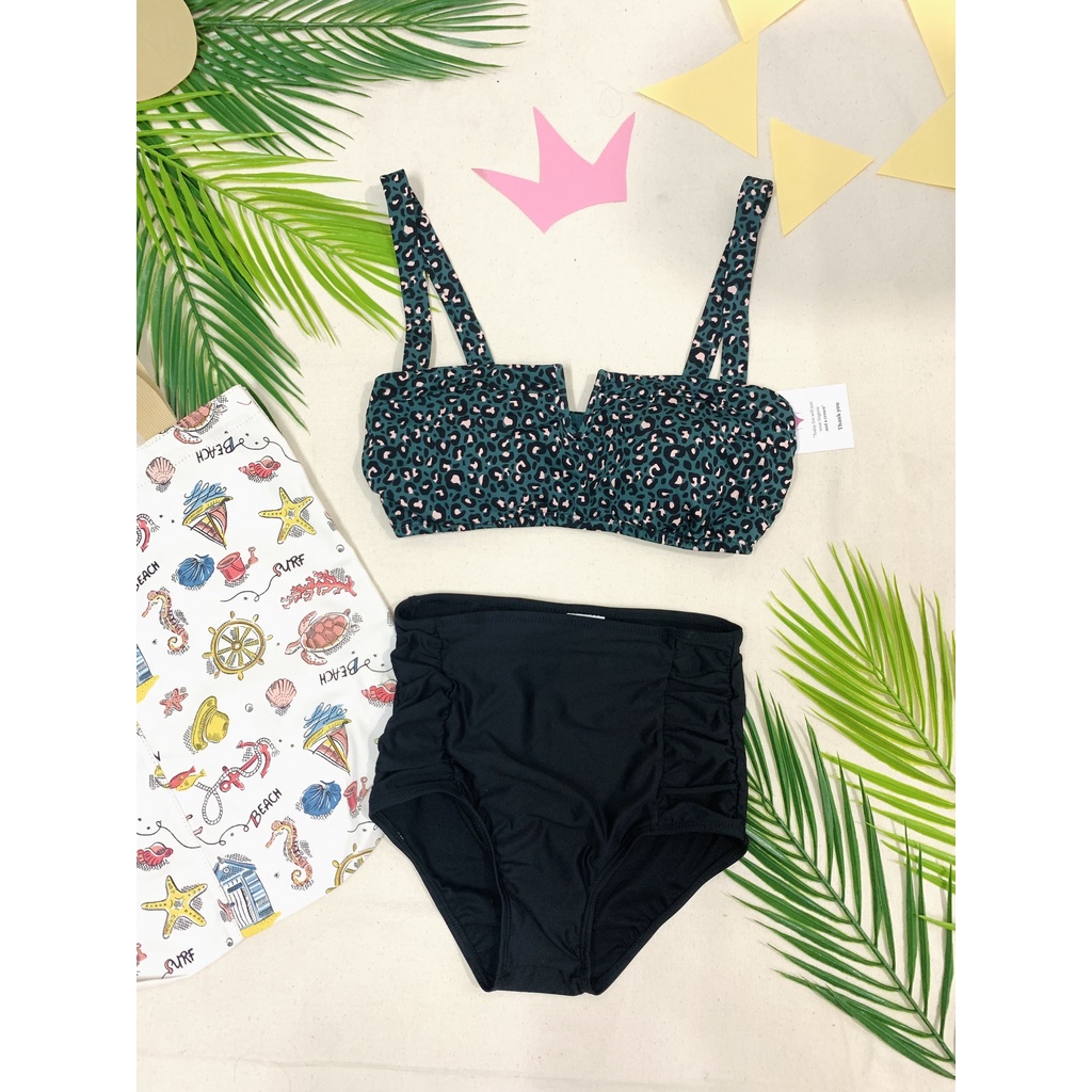 Đồ bơi - Bikini xuất khẩu - Freesize dưới 60kg- EMS07.4