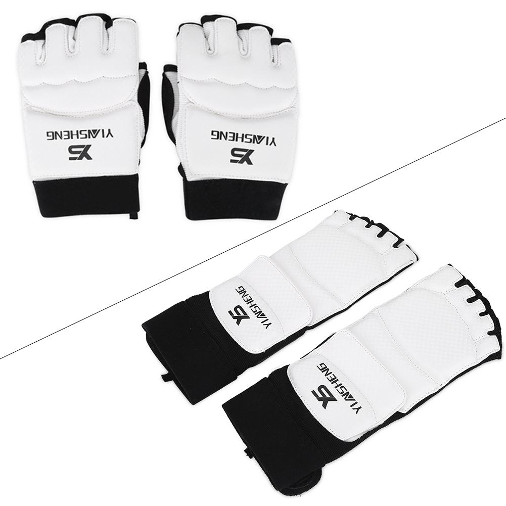 [Ready Stock]Găng bảo vệ chân khi tập võ Taekwondo / người lớn