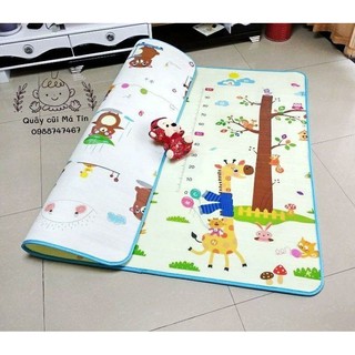 Thảm Maboshi hai mặt họa tiết siêu yêu 1m5x1m9