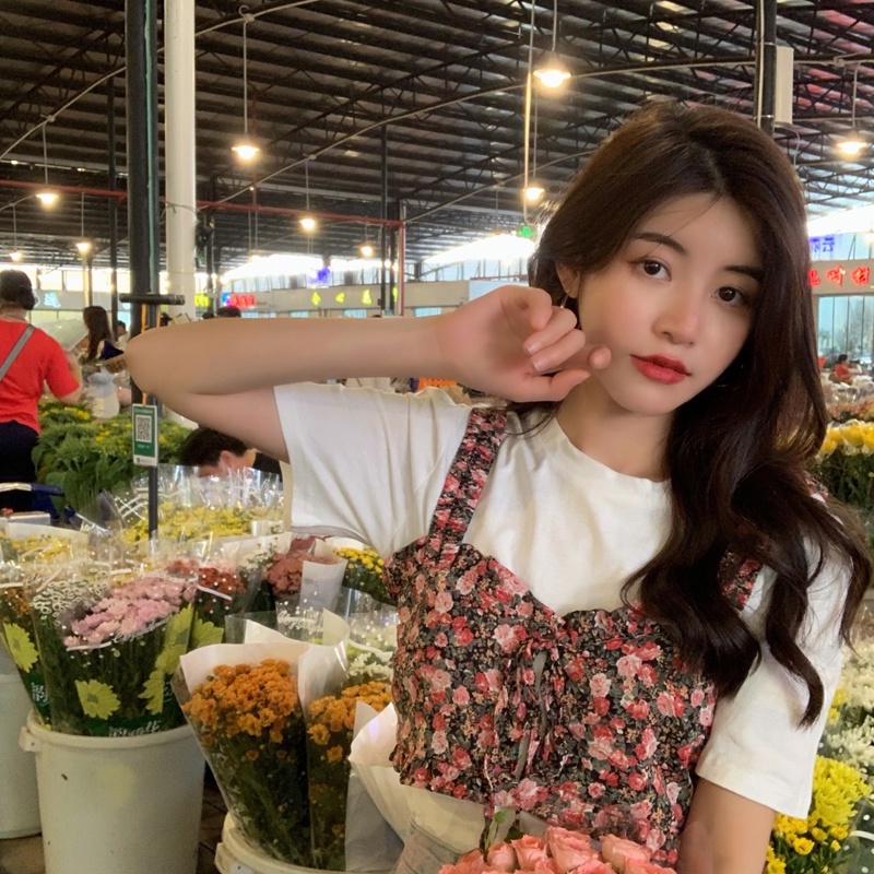 ÁO YẾM HOA NHÍ XINH XẮN