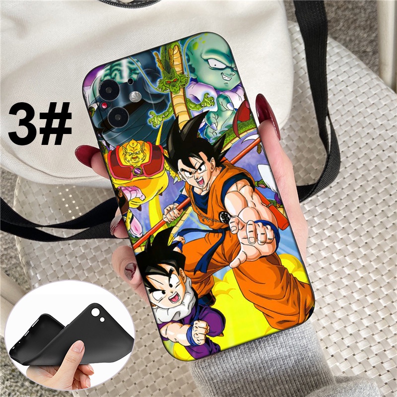 iPhone 12 Mini 11 Pro Max 12mini Soft Case MD111 Fashion Super Son Goku Protective shell Cover