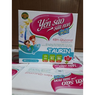 Siro Yến sào sữa non Gold giúp bé ăn ngon, tăng sức đề kháng