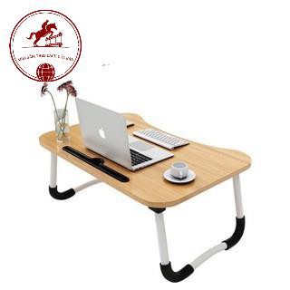 Bàn Để Laptop Đa Năng Gấp Gọn, Có Khe Để Ipad, Nhỏ Gọn Siêu Tiện Dụng, Giá Bán Bằng Giá Tại Xưởng