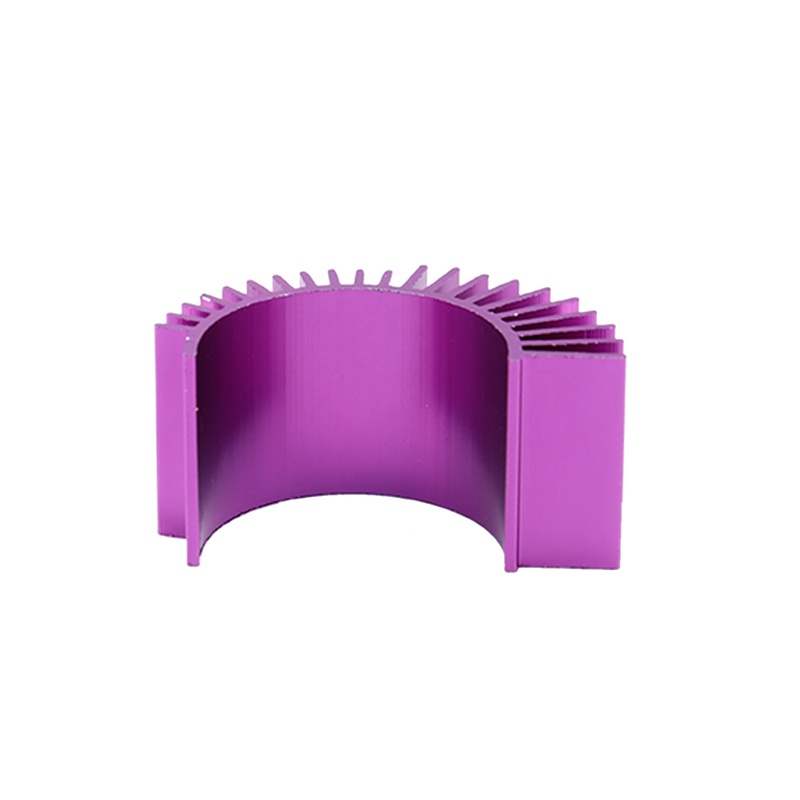 COD Rc Car Spare Parts 540 550 Motor Radiator For Wltoys 12428 Purple