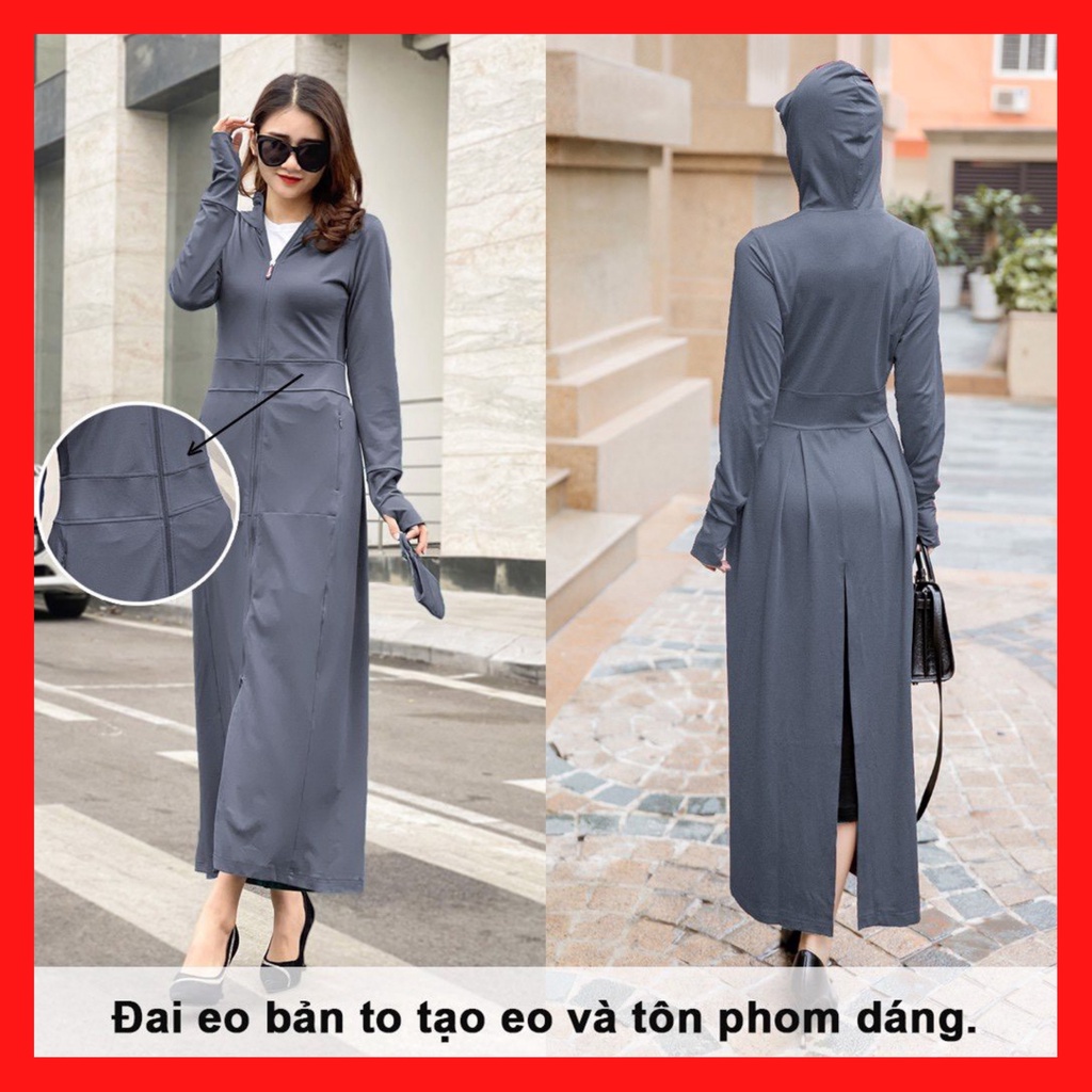 Áo Chống Nắng Nữ Toàn Thân 2 Lớp