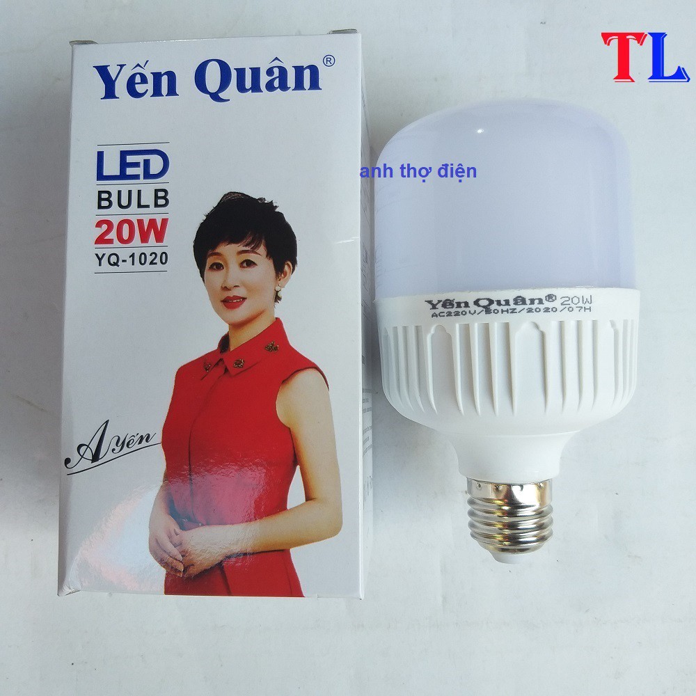  Bóng đèn LED trụ tròn 5W 10W 15W 20W 30W 40W 45W 50W 65w ánh sáng trắng