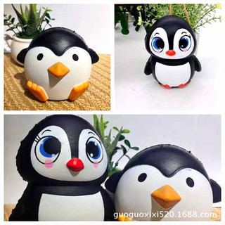 đồ chơi SquiShy chim cánh cụt mập