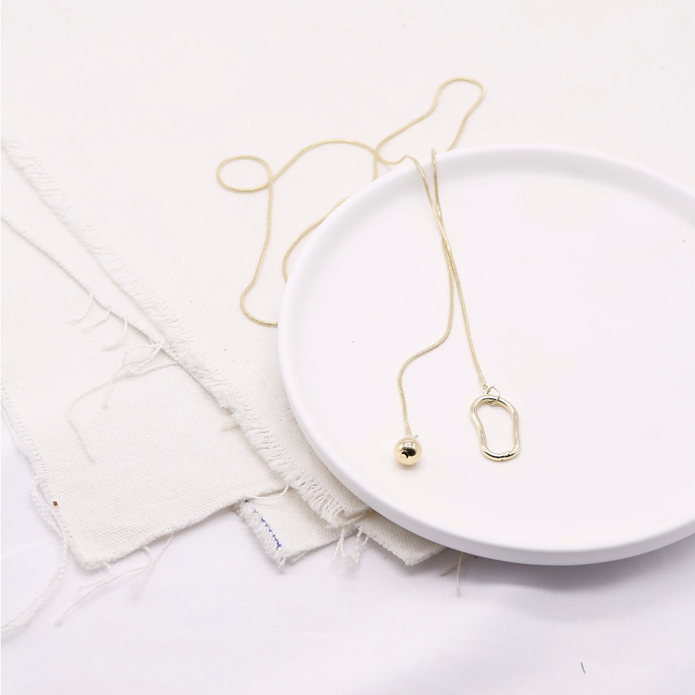 Dây Chuyền Hợp Kim Mặt Hình Khóa Thời Trang Cho Nữ