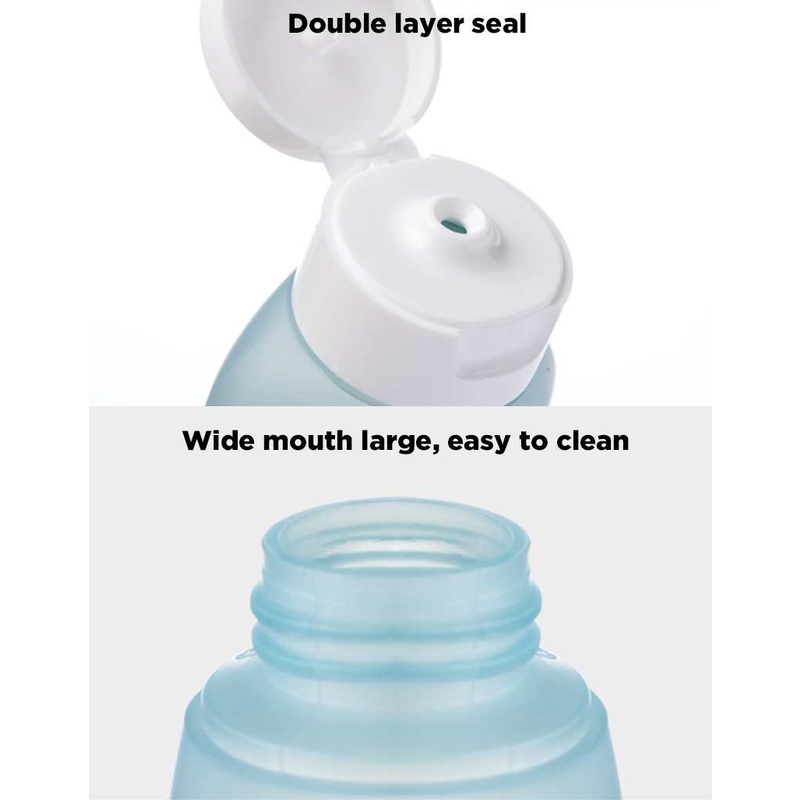 Set 3 chai rỗng UARELIFFE đựng mỹ phẩm tiện lợi cho du lịch 60ml