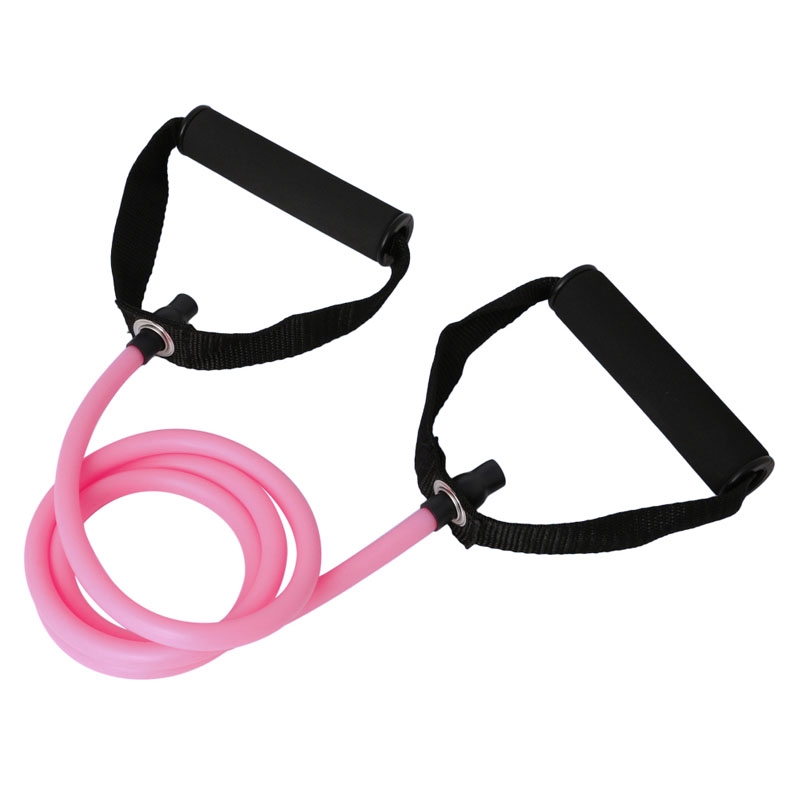 Fitness Resistance Band Rope Tube Latex Elastic Exercise For Gym Yoga Pilates