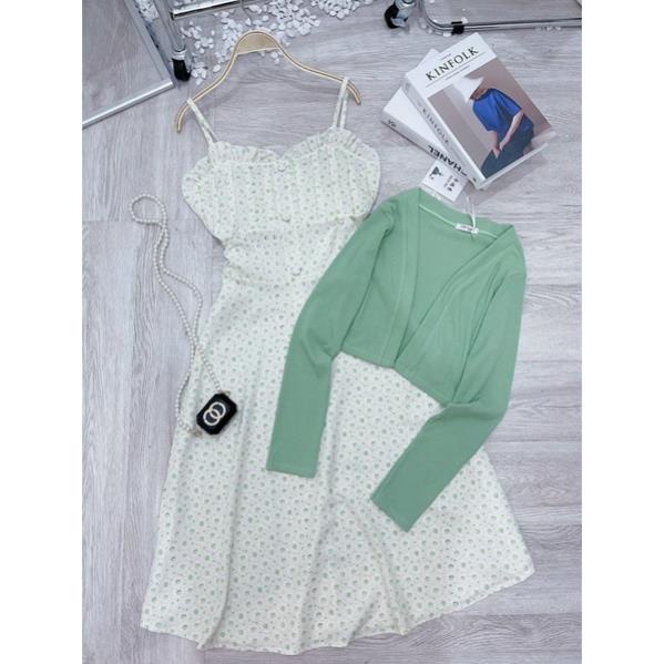 [ 𝐅𝐑𝐄𝐄 𝐒𝐇𝐈𝐏 ] SET ÁO 2S XANH CUP NGỰC MIX KHOÁC TĂM XANH HÀNG L1