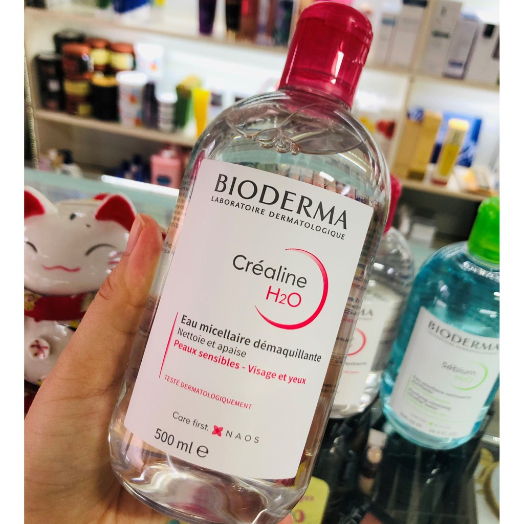 Nước Tẩy Trang Bioderma Créaline H2O Nắp Bật Bản Mới Nhất Đủ Size [Hàng Chính Hãng] | BigBuy360 - bigbuy360.vn