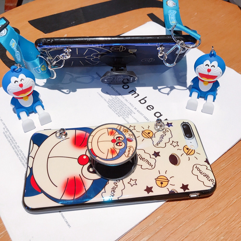 Ốp điện thoại hình Doraemon cho OPPO A5 A9 2020 F11 / Pro F9 A7 A5s A3s F7 F5 A71 A37 Neo9 A57 A39 F1s A83 HD29