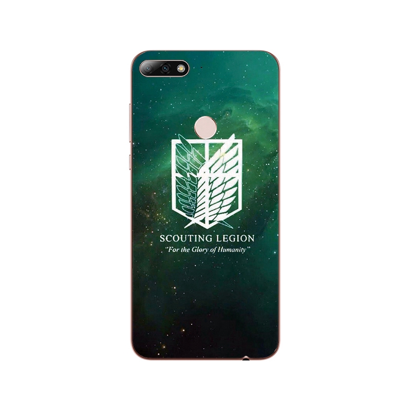 Attack on Titan wing logo Phone Case For ZTE Blade V7 V8 Lite Max Mini V9 V10 Vita silicone Cover