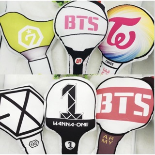 Gối ôm lightstick bts,got7,twice,exo,wannaone,bomb bts
