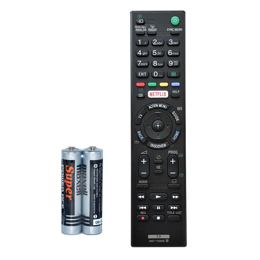 Remote Điều Khiển Smart TV, Internet TV, TV LED SONY RMT-TX200E TX100 TX200 (TẶNG PIN)