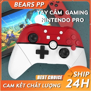 AOLION Tay cầm chơi game Nintendo Switch pro controller - Full tính năng WAKE UP, NFC, TURBO, MOTION CONTROL