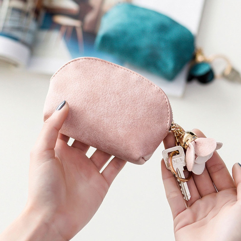 Ví Đựng Tiền Xu Mini Có Khóa Kéo Thời Trang Cho Nữ