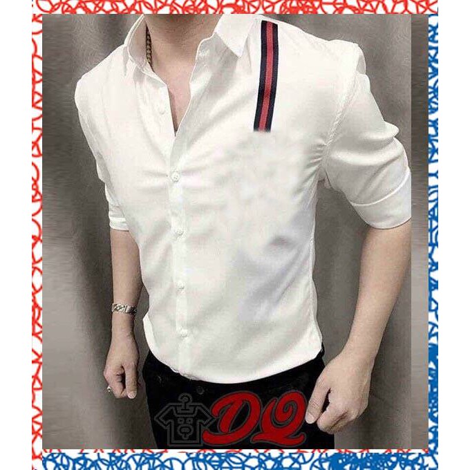 Sơ Mi Nam Loại Đẹp Dáng Ôm Body Hàn Quốc,Không Nhăn,Sơ Mi Nam Kiểu Cao Cấp Chất Tốt Kiểu Đẹp