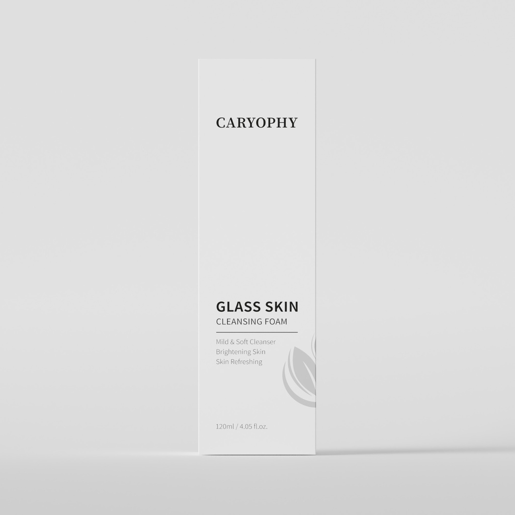Sữa rửa mặt làm sáng da Caryophy Glass Skin Cleasing Foam 120ml