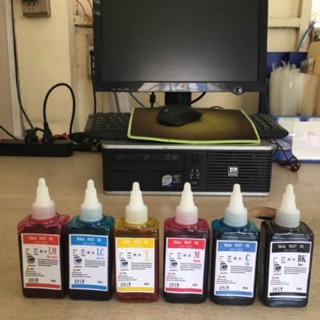 [Mã ELHA9 giảm 15% đơn 50K] Mực in Epson t60-6 màu chuyên dụng cao cấp