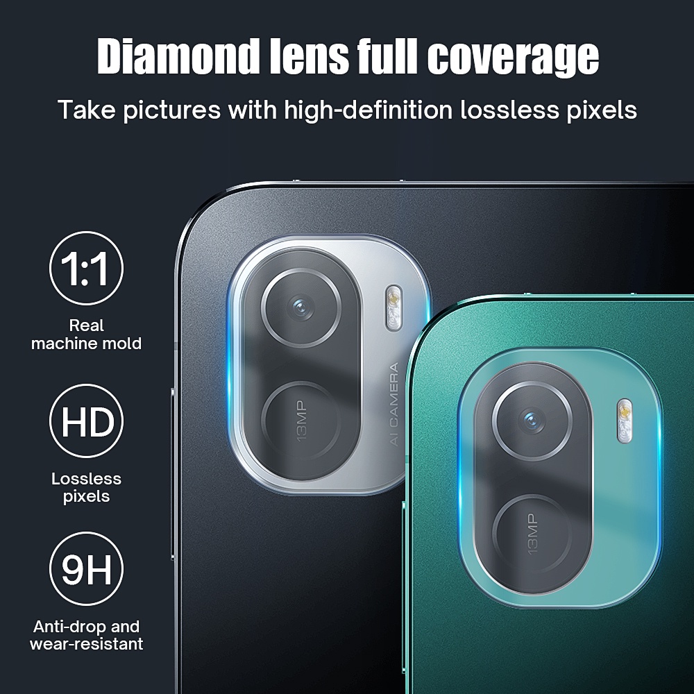 Set 3 Kính Cường Lực Bảo Vệ Camera Sau Điện Thoại Dành Cho 2021 Xiaomi Mi Pad 5 Pro