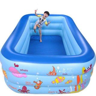 Phao bơi vuông 3 tầng 2m1