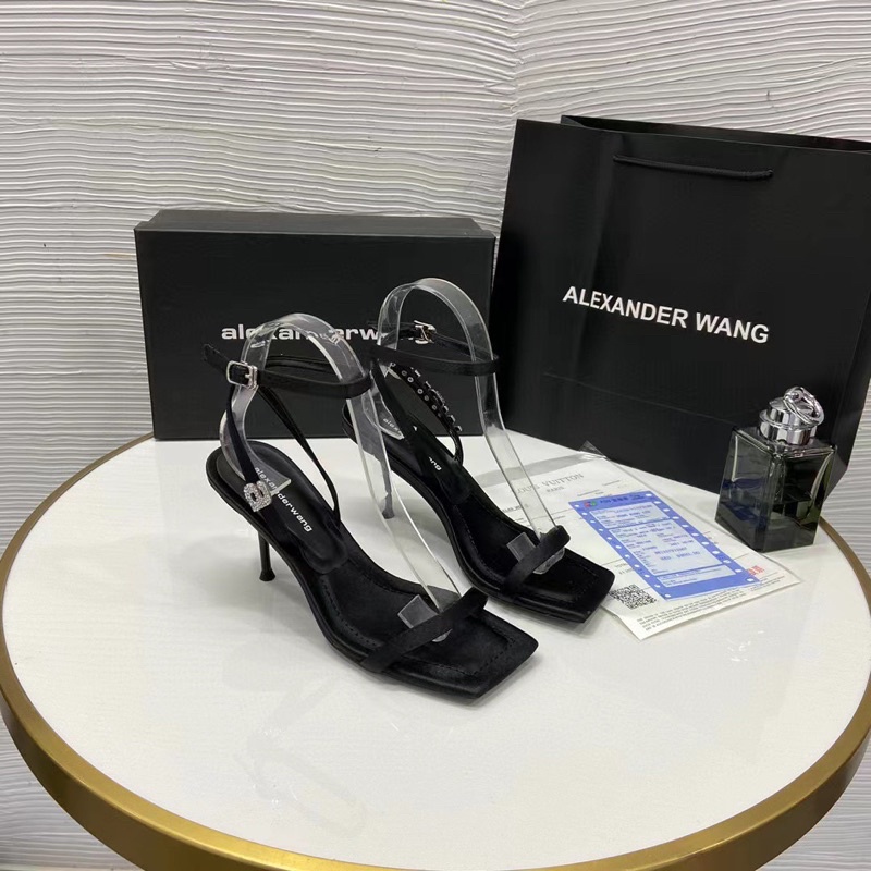 Sandal cao gót quai mảnh alxd wang 7p fullbox