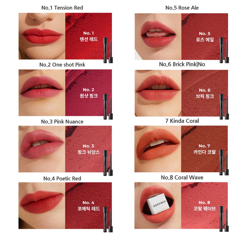 (Hàng Mới Về) Son Môi Xexyix Velvet Cream 4.5g | BigBuy360 - bigbuy360.vn