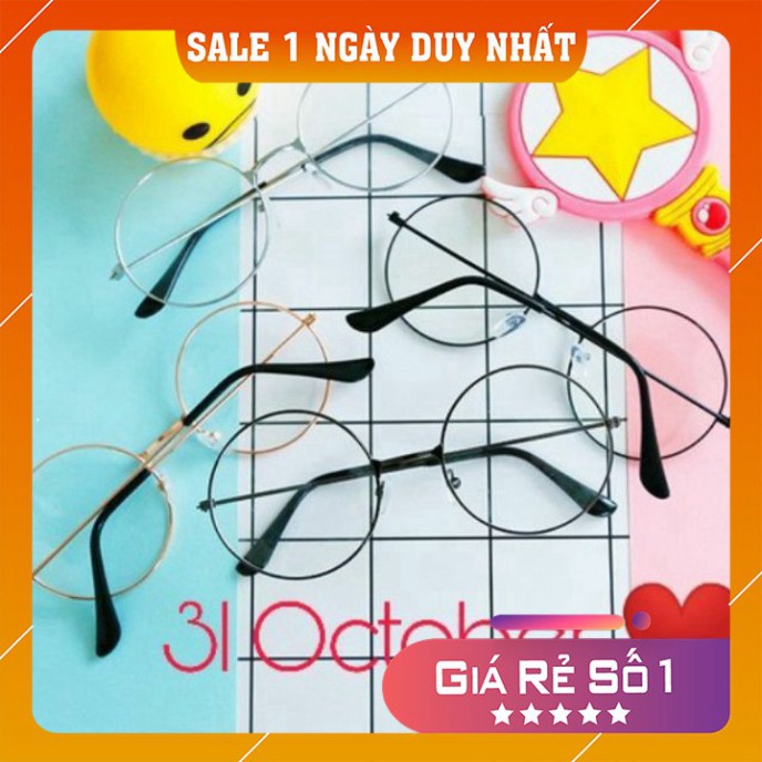 Kính giả cận ♥️FREESHIP♥️ Mắt kính giả cận THẦY BỐI TEEN siêu hot, đủ màu