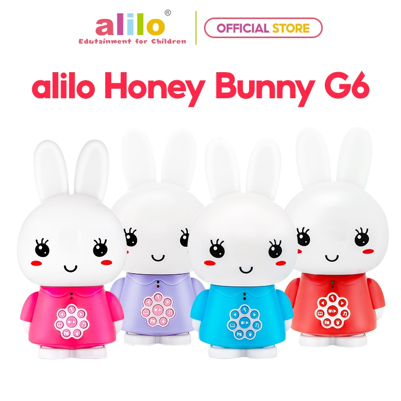 Đồ Chơi Phát Nhạc Alilo Honey Bunny G6 - Máy Phát Nhạc - kể chuyện cho bé