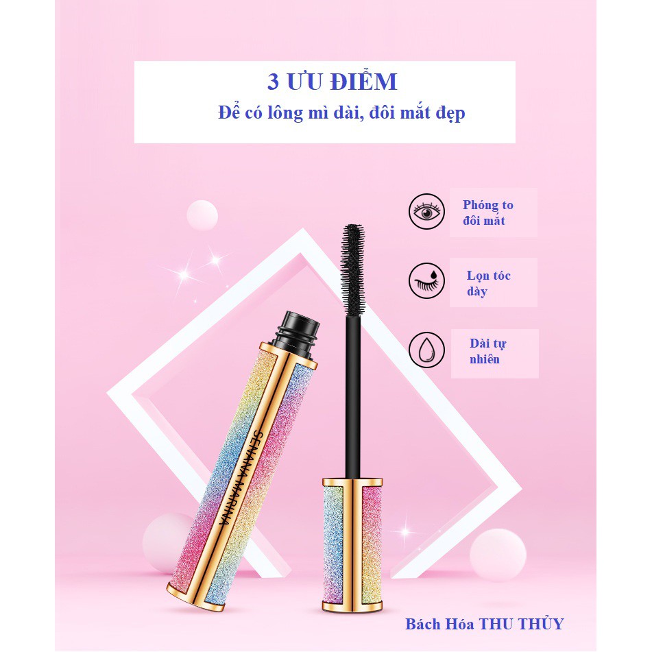 [FREE SHIP 50K] Mascara chuốt mi SENANA hàng nội địa Trung mi dài, mi cong, chống nước không lem [HÀNG NỘI ĐỊA TRUNG]