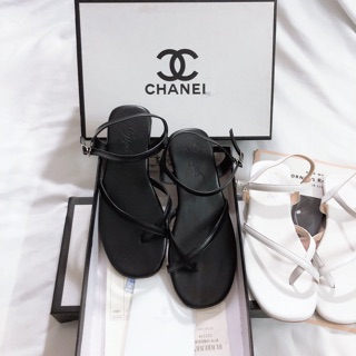 Sandal xỏ ngón da mềm lót đệm (hàng đẹp )